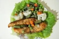 Курка в клярі на сковороді