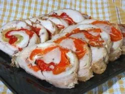 Курячий рулет в духовці