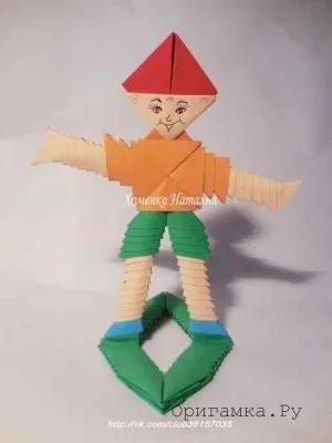 ляльки орігамі