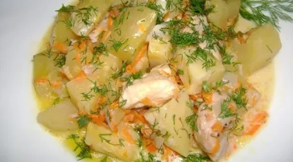 Курка з картоплею в мультиварці Редмонд (картоплею) Курка з картоплею в мультиварці Редмонд