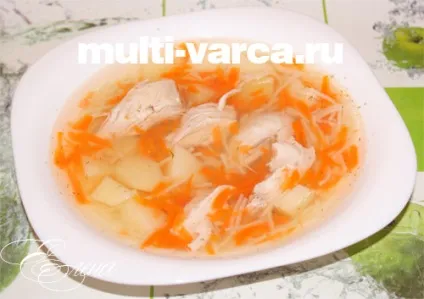 Курячий суп в мультиварці Панасонік