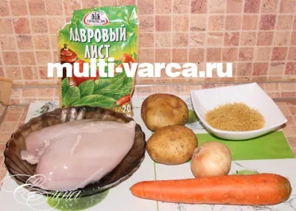 Курячий суп в мультиварці Панасонік