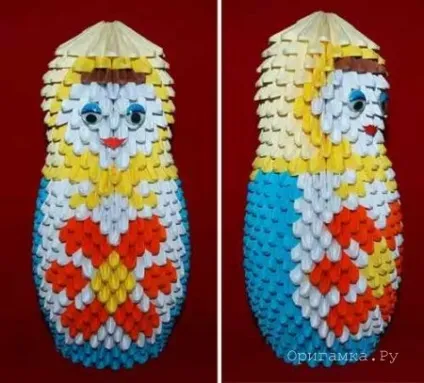 ляльки орігамі
