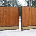 Поради, як встановити розсувні ворота (встановити) Поради, як встановити розсувні ворота