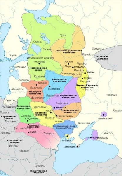Склад київської русі