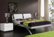 Спальня в стилі модерн фото і дизайн інтер'єру, сучасні італійські гарнітури, маленька меблі (спальня) Спальня в стилі модерн фото і дизайн інтер'єру, сучасні італійські гарнітури, маленька меблі