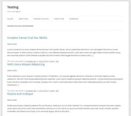 Створюємо круті сторінки рубрик в wordpress, все про wordpress