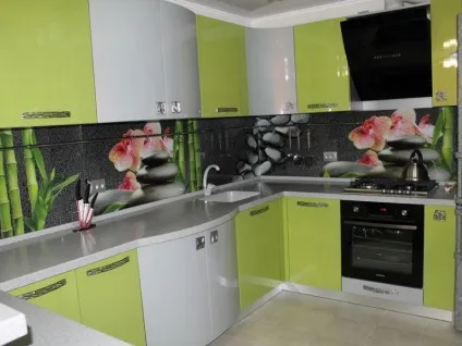 Стільниця для кухні поєднання кольорів, реальні фото, дизайн кухні, інтер'єр, ремонт, фото