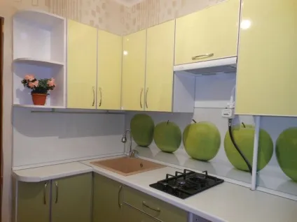 Стільниця для кухні поєднання кольорів, реальні фото, дизайн кухні, інтер'єр, ремонт, фото