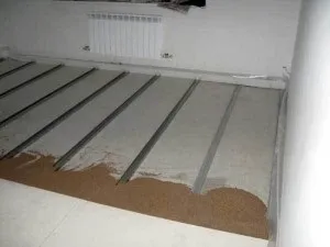 Суха стяжка підлоги своїми руками процес, технологія, опис (гідності сухий стяжки підлоги) Суха стяжка підлоги своїми руками процес, технологія, опис