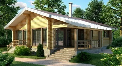 Будівництво дерев'яного будинку з бруса за найкращою ціною в Одессае, будівництво заміських