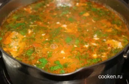 Суп з рисом і маринованими помідорами - рецепт з фото (рисом маринованими помідорами) Суп з рисом і маринованими помідорами - рецепт з фото