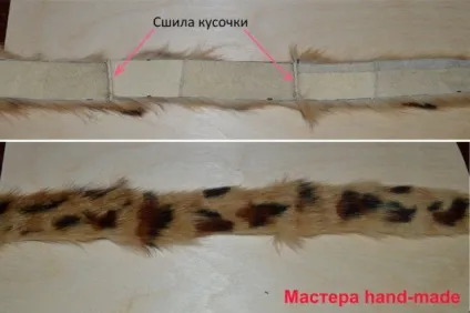 Сувенір своїми руками, зі шматочків шкіри і хутра (шкіри) Сувенір своїми руками, зі шматочків шкіри і хутра