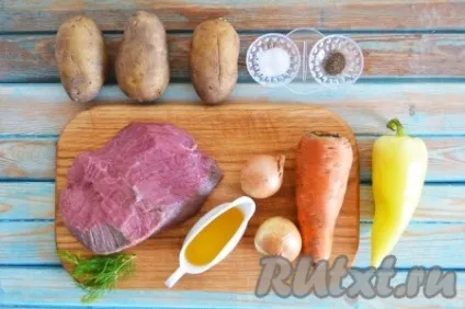 Суп з домашньою локшиною з яловичиною - рецепт з фото