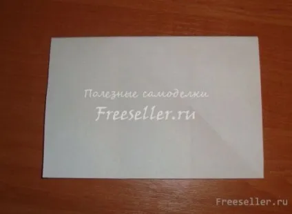 Стілець з паперу - орігамі