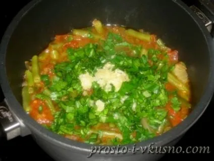 Стручкова квасоля з овочами (квасоля) Стручкова квасоля з овочами