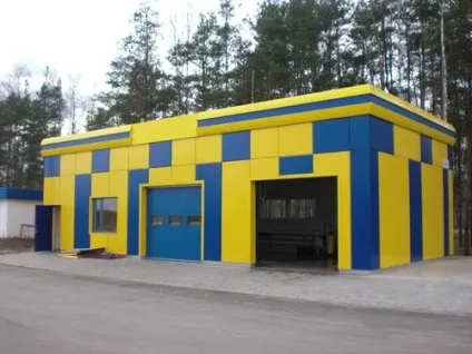 Будівництво боксів з сендвіч панелей своїми руками для автосервісу і автомийки фото і відео (своїми руками) Будівництво боксів з сендвіч панелей своїми руками для автосервісу і автомийки фото і відео