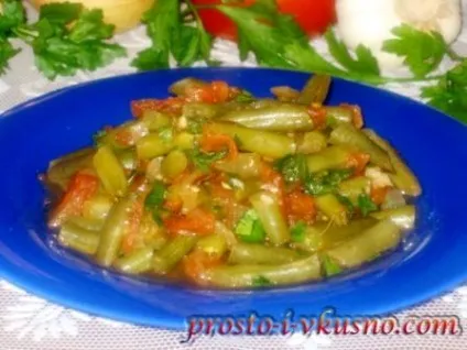 Стручкова квасоля з овочами (квасоля з овочами) Стручкова квасоля з овочами