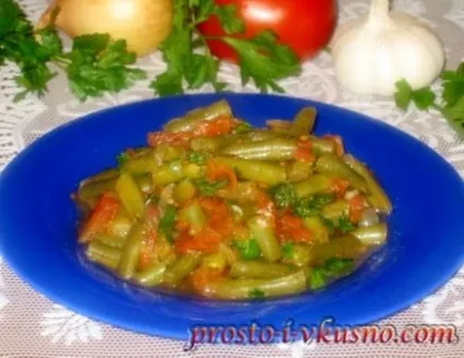 Стручкова квасоля з овочами (квасоля) Стручкова квасоля з овочами