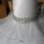 Весільні вбрання для шампанського (весільний наряд на пляшки шампанського) Весільні вбрання для шампанського
