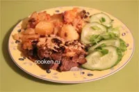 Свинина з болгарським перцем - рецепт з фото (рослинна олія) Свинина з болгарським перцем - рецепт з фото