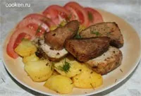 Свинина з болгарським перцем - рецепт з фото (перець) Свинина з болгарським перцем - рецепт з фото