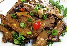Свиняче серце - рецепт з покроковими фото