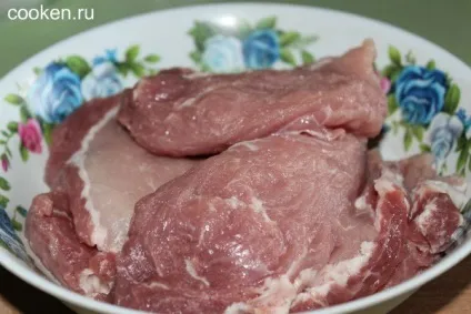 Свинина з болгарським перцем - рецепт з фото (чорний мелений перець) Свинина з болгарським перцем - рецепт з фото