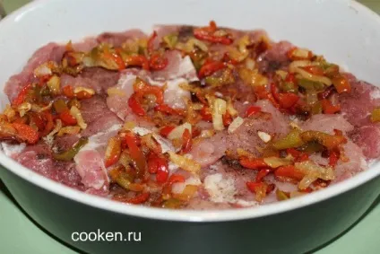 Свинина з болгарським перцем - рецепт з фото (приготувати) Свинина з болгарським перцем - рецепт з фото