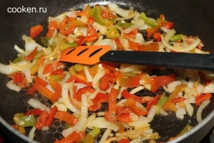 Свинина з болгарським перцем - рецепт з фото (солодкий болгарський перець) Свинина з болгарським перцем - рецепт з фото