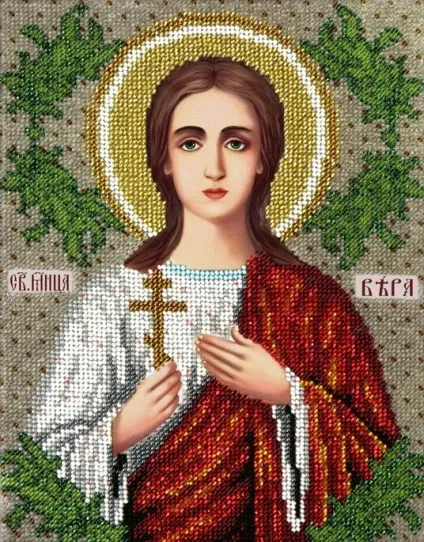 Свята віра ікона, святі