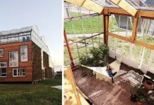 Теплиця на даху будинку з вікон на гаражі, на приватній будівлі, фото як зробити на сараї і на бані, (даху) Теплиця на даху будинку з вікон на гаражі, на приватній будівлі, фото як зробити на сараї і на бані,