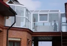 Теплиця на даху будинку з вікон на гаражі, на приватній будівлі, фото як зробити на сараї і на бані, (вікон) Теплиця на даху будинку з вікон на гаражі, на приватній будівлі, фото як зробити на сараї і на бані,