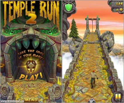 Temple run 2 - тікаємо з храму, друга спроба (храму) Temple run 2 - тікаємо з храму, друга спроба