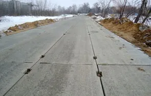 Технологія укладання дорожніх плит при будівництві під'їзних доріг - влаштування тимчасових доріг і (дорожнє будівництво) Технологія укладання дорожніх плит при будівництві під'їзних доріг - влаштування тимчасових доріг і