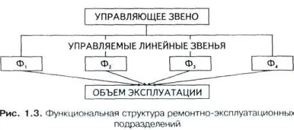 Типові структури експлуатаційних організацій (організацій) Типові структури експлуатаційних організацій