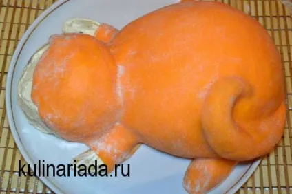 Торт з мастики у вигляді кота кулінаріада (згущене молоко банку) Торт з мастики у вигляді кота кулінаріада
