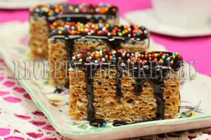Торт з вафельних коржів - рецепт з фото в домашніх умовах (торт) Торт з вафельних коржів - рецепт з фото в домашніх умовах