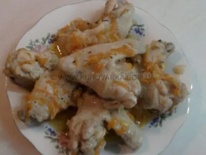 Тушковані курячі крильця - рецепт як приготувати з фото, куховарка