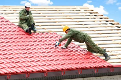 Укладання металочерепиці