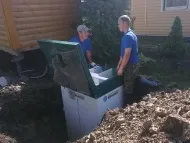 Установка і монтаж септика на дачі під ключ, ціни (монтаж септика) Установка і монтаж септика на дачі під ключ, ціни