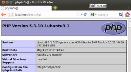 Установка lamp на ubuntu - локальний сервер для linux (lamp) Установка lamp на ubuntu - локальний сервер для linux