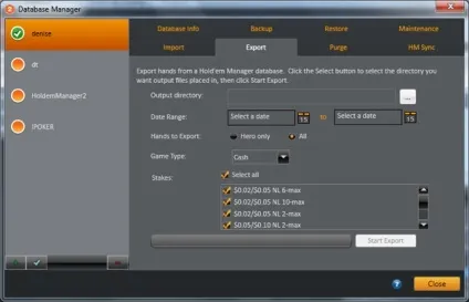 Установка holdem manager 2, настройка користувача і баз даних (баз) Установка holdem manager 2, настройка користувача і баз даних