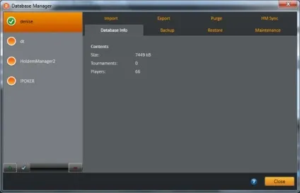 Установка holdem manager 2, настройка користувача і баз даних (holdem) Установка holdem manager 2, настройка користувача і баз даних