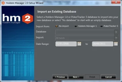 Установка holdem manager 2, настройка користувача і баз даних (для) Установка holdem manager 2, настройка користувача і баз даних