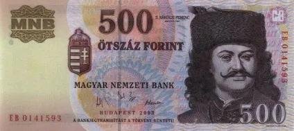 Угорський форинт, гроші світу (тиса) Угорський форинт, гроші світу