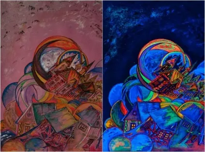 Чудові картинки, що світяться в ультрафіолеті (картинки) Чудові картинки, що світяться в ультрафіолеті