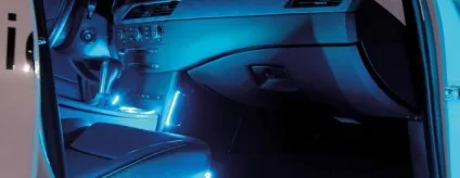 Види автомобільного освітлення