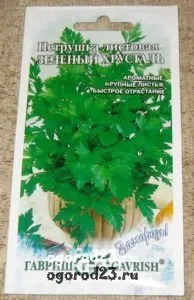 Вирощування петрушки, корисні властивості, сорти, зберігання (сорти) Вирощування петрушки, корисні властивості, сорти, зберігання