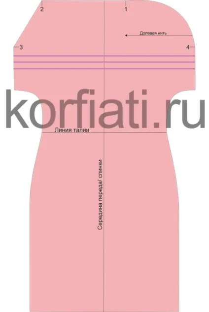 Форма сукні з тканини гофре від Анастасії корфіаті (форма сукні тканини) Форма сукні з тканини гофре від Анастасії корфіаті